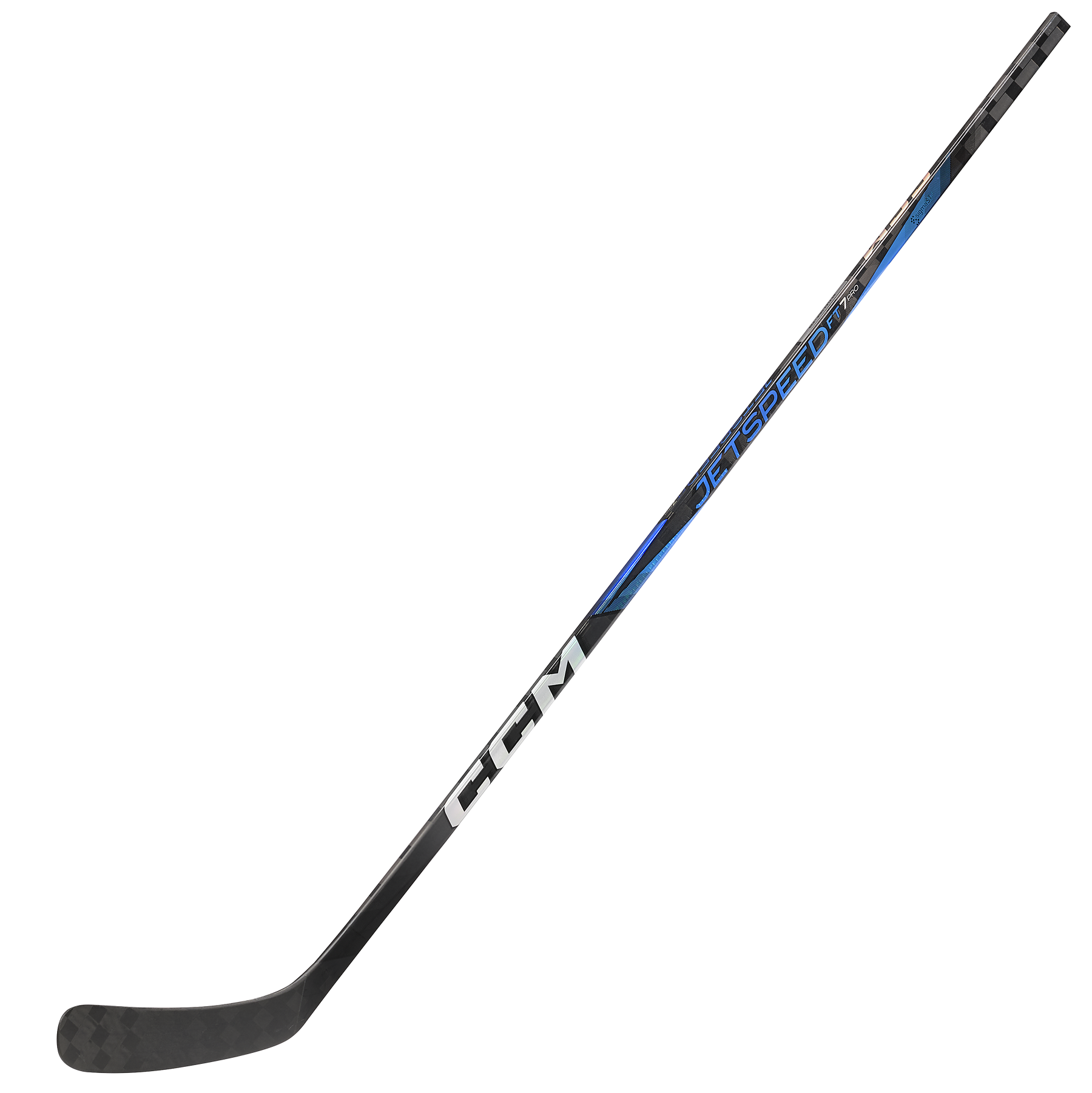 CCM JetSpeed FT7 Pro Junior Hockey Stick (Blue)
