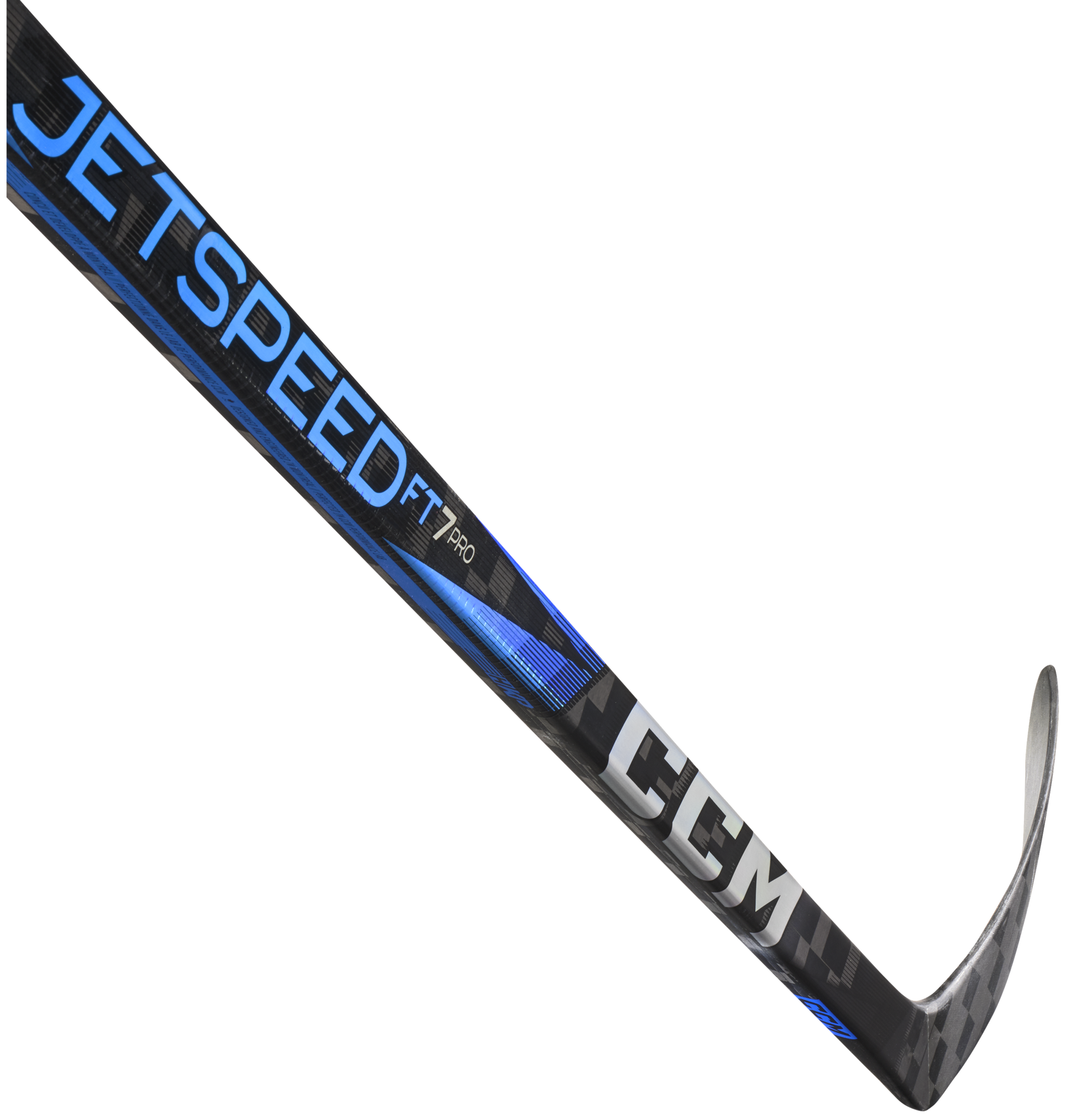 CCM JetSpeed FT7 Pro Intermediate Hockey Stick (Blue)