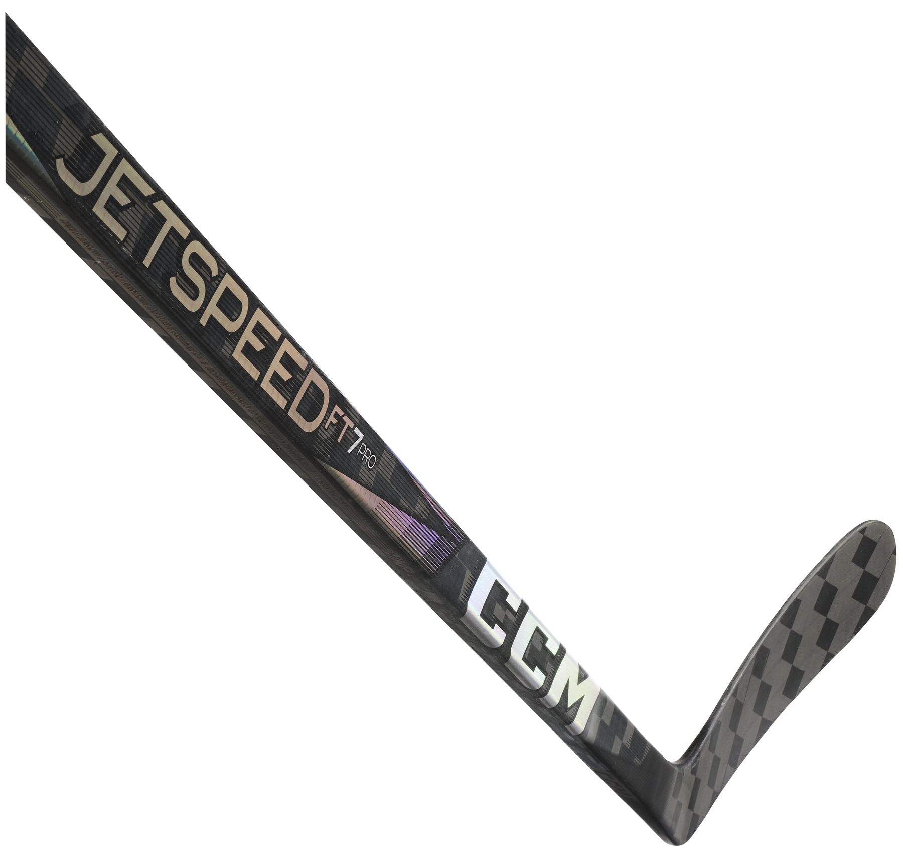 CCM JetSpeed FT7 Pro Junior Hockey Stick (Chrome)