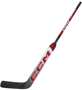 CCM XF Intermediate Goalie Stick (White/Red)