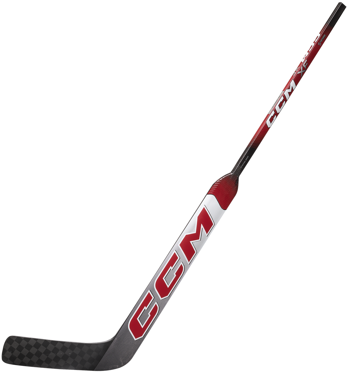 CCM XF Senior Goalie Stick (White/Red)