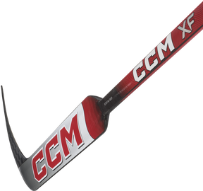 CCM XF Intermediate Goalie Stick (White/Red)