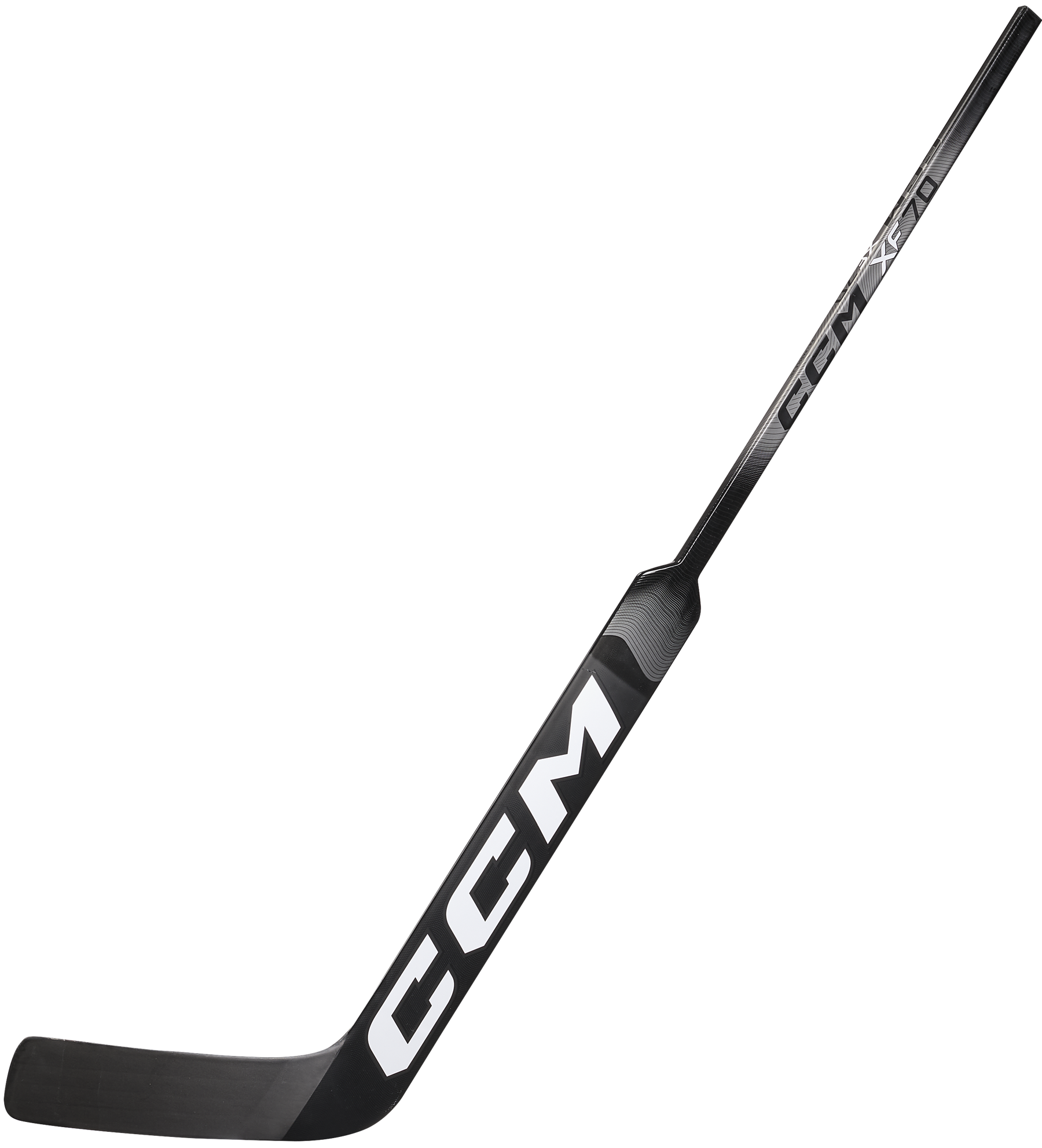 CCM XF70 Junior Goalie Stick (Black/Ice Grey)