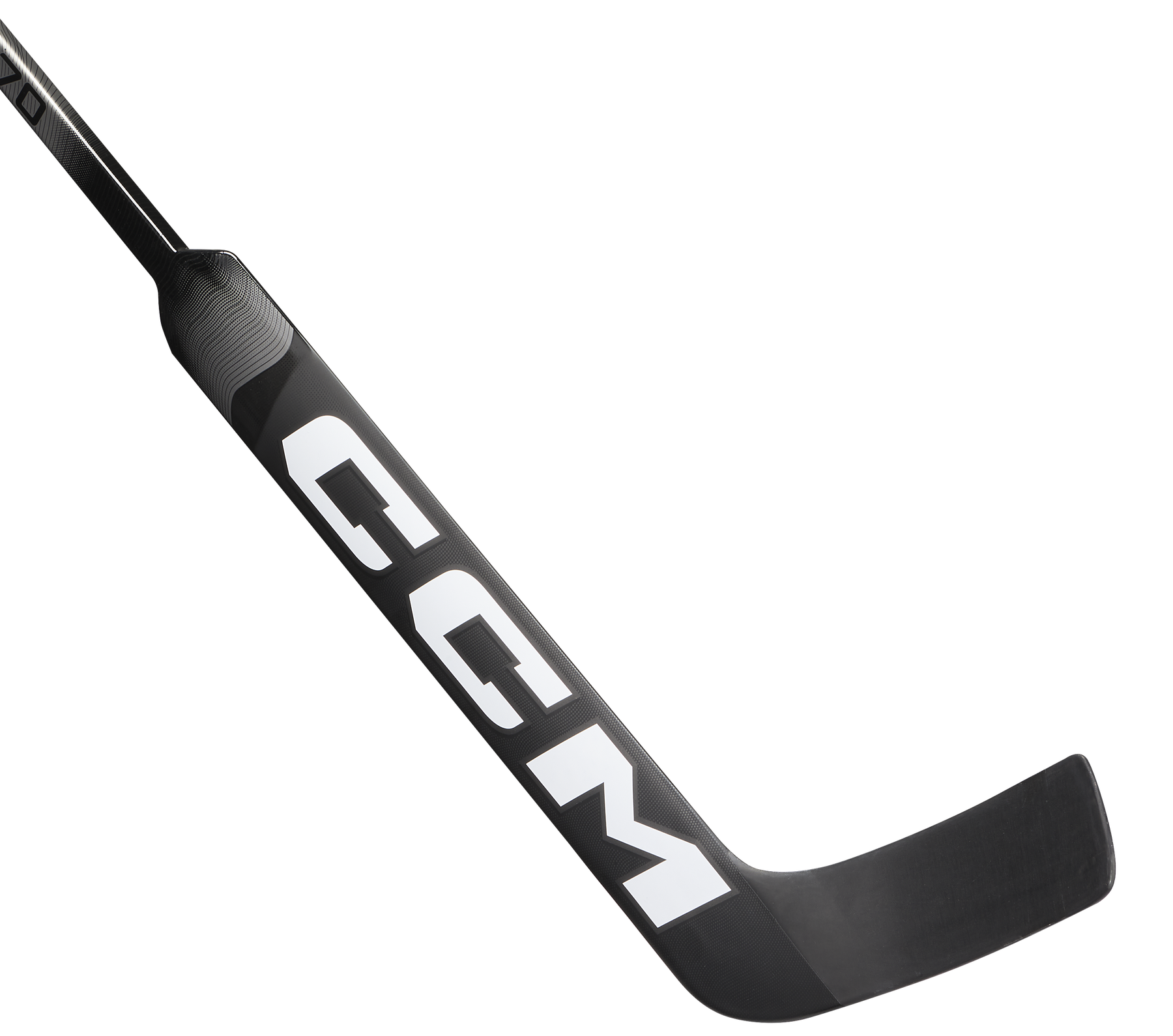 CCM XF70 Junior Goalie Stick (Black/Ice Grey)