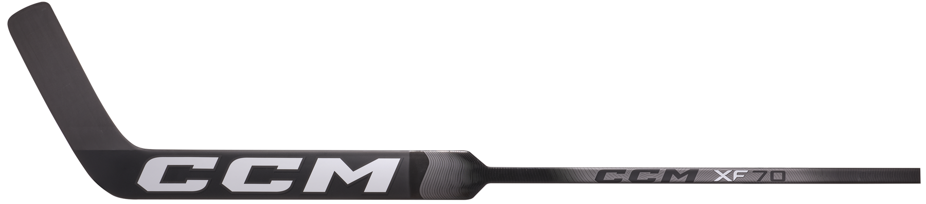 CCM XF70 Intermediate Goalie Stick (Black/Ice Grey)