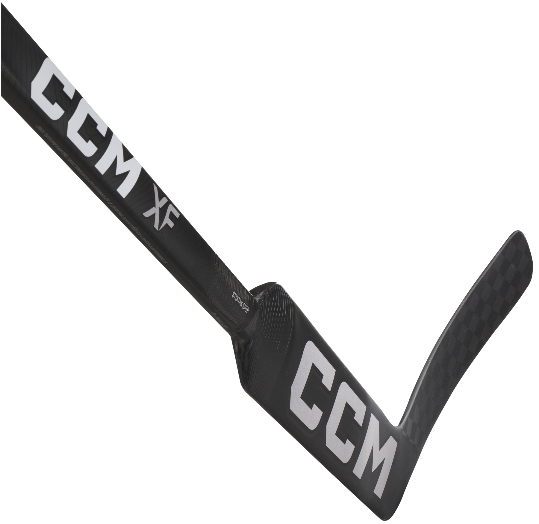 CCM XF Junior Goalie Stick (Black/Ice Grey)