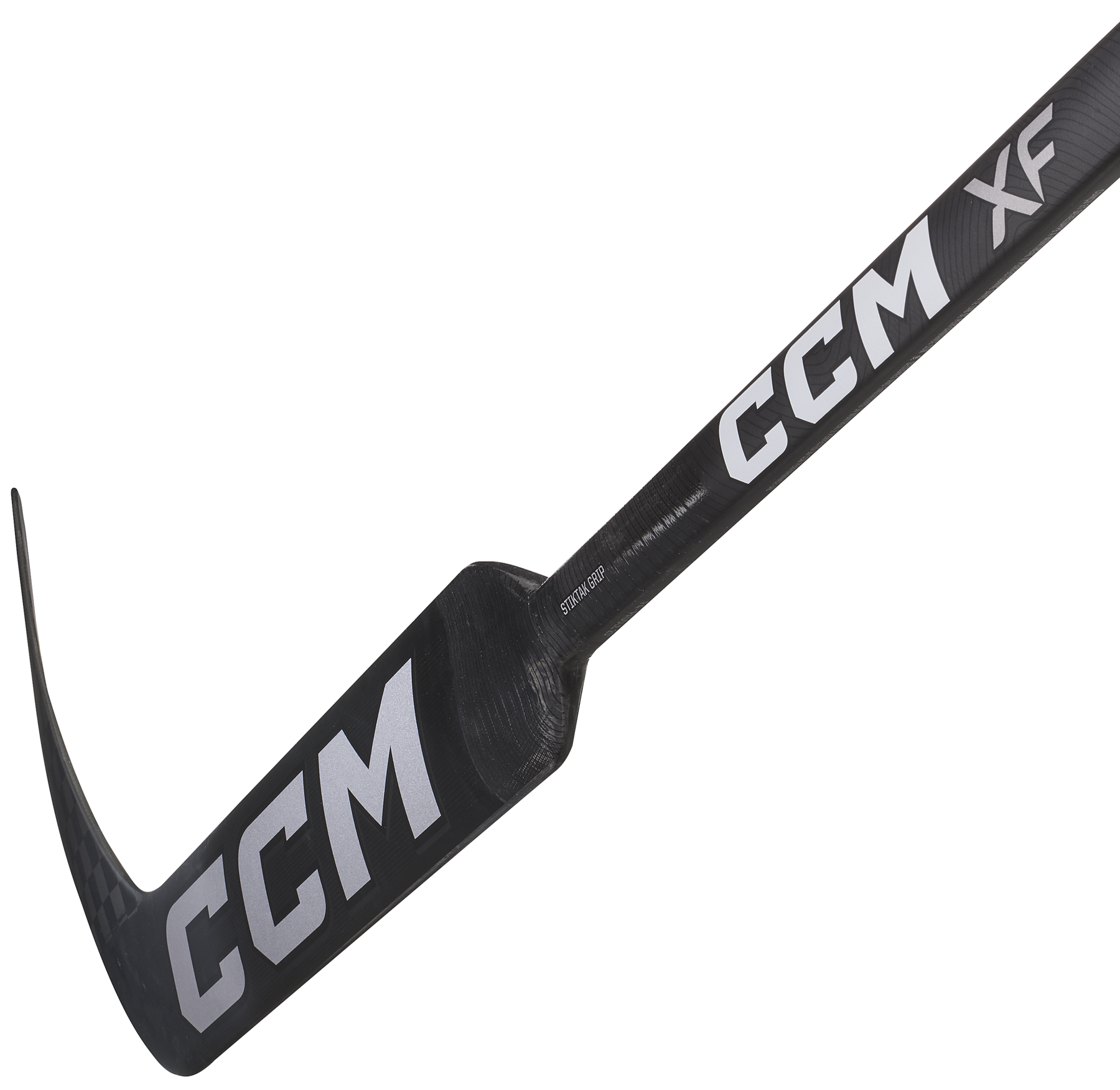 CCM XF Junior Goalie Stick (Black/Ice Grey)