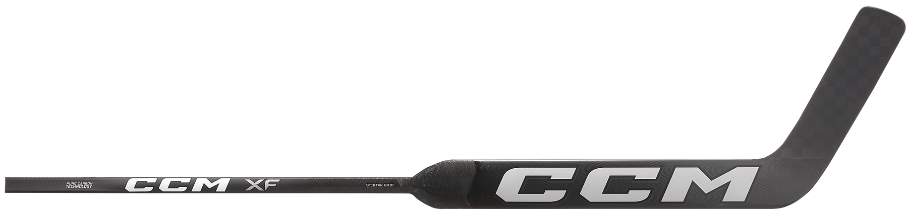 CCM XF Junior Goalie Stick (Black/Ice Grey)