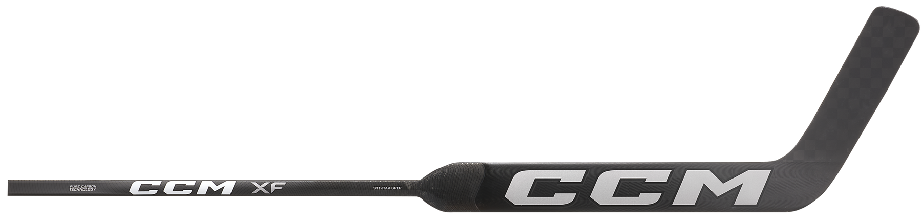 CCM XF Senior Goalie Stick (Black/Ice Grey)