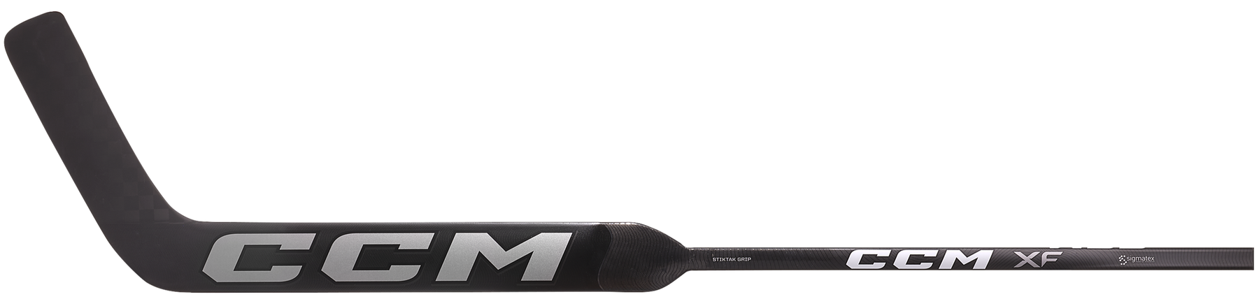 CCM XF Senior Goalie Stick (Black/Ice Grey)