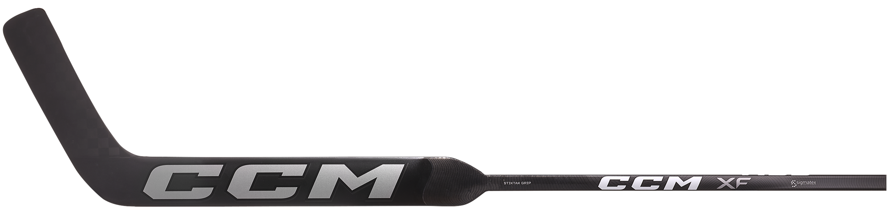 CCM XF Senior Goalie Stick (Black/Ice Grey)