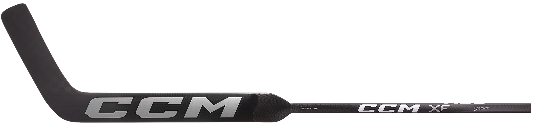 CCM XF Junior Goalie Stick (Black/Ice Grey)