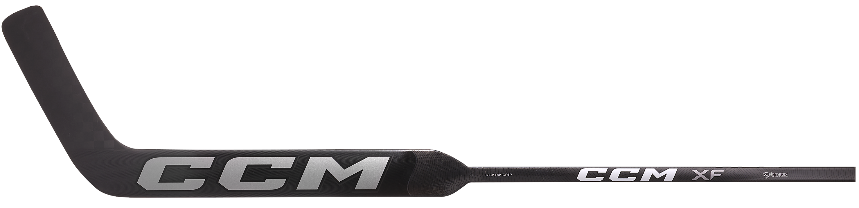 CCM XF Junior Goalie Stick (Black/Ice Grey)