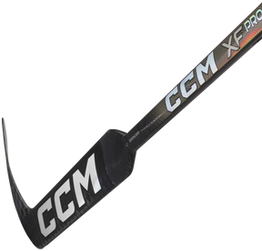 CCM XF Pro Intermediate Goalie Stick (Black/Ice Grey)