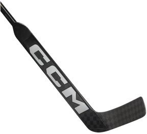 CCM XF Pro Intermediate Goalie Stick (Black/Ice Grey)