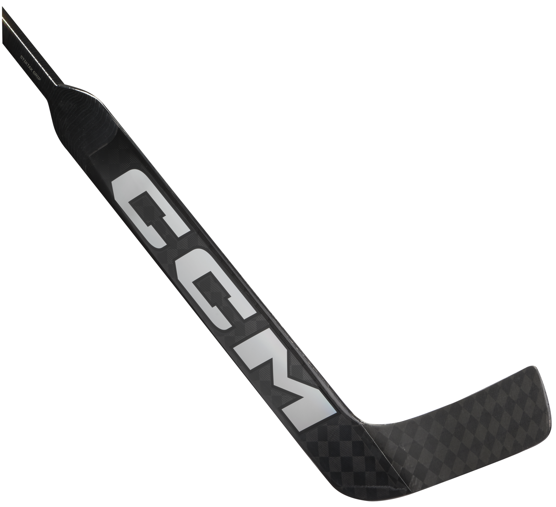 CCM XF Pro Senior Goalie Stick (Black/Ice Grey)