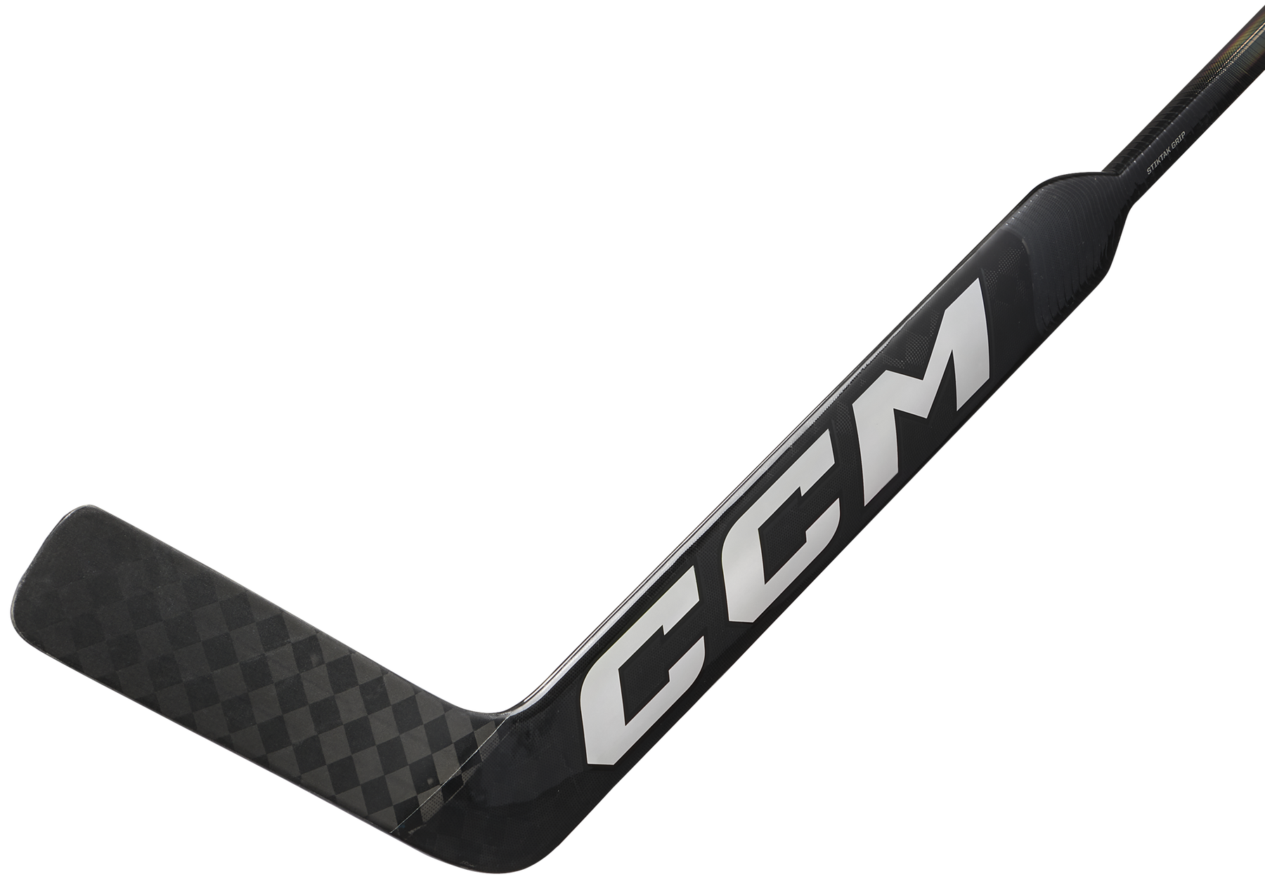 CCM XF Pro Intermediate Goalie Stick (Black/Ice Grey)