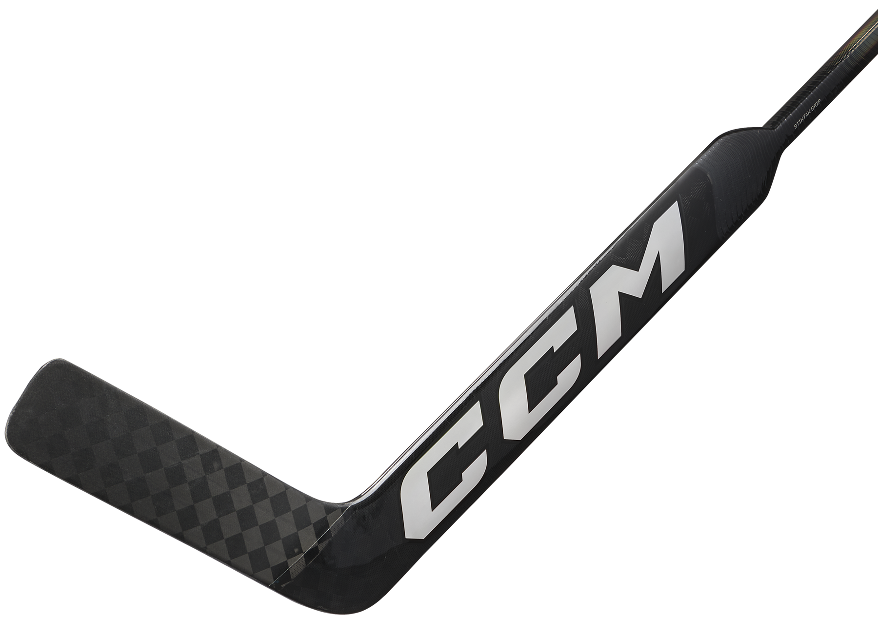 CCM XF Pro Senior Goalie Stick (Black/Ice Grey)