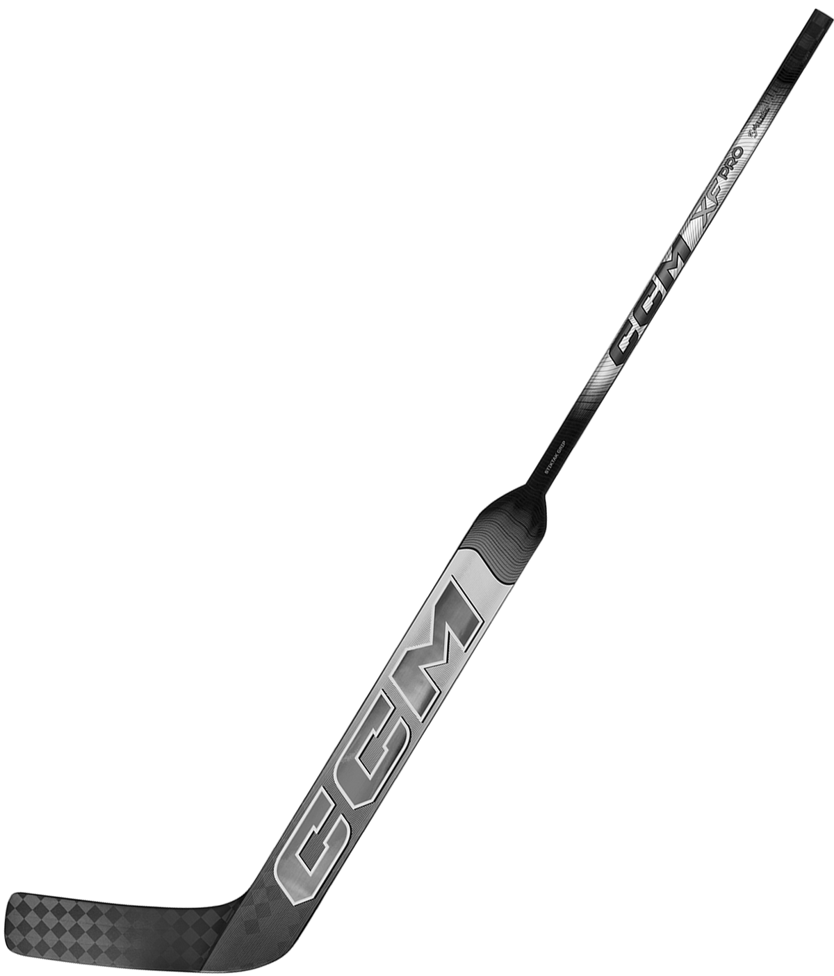 CCM XF Pro Senior Goalie Stick (White/Ice Grey)