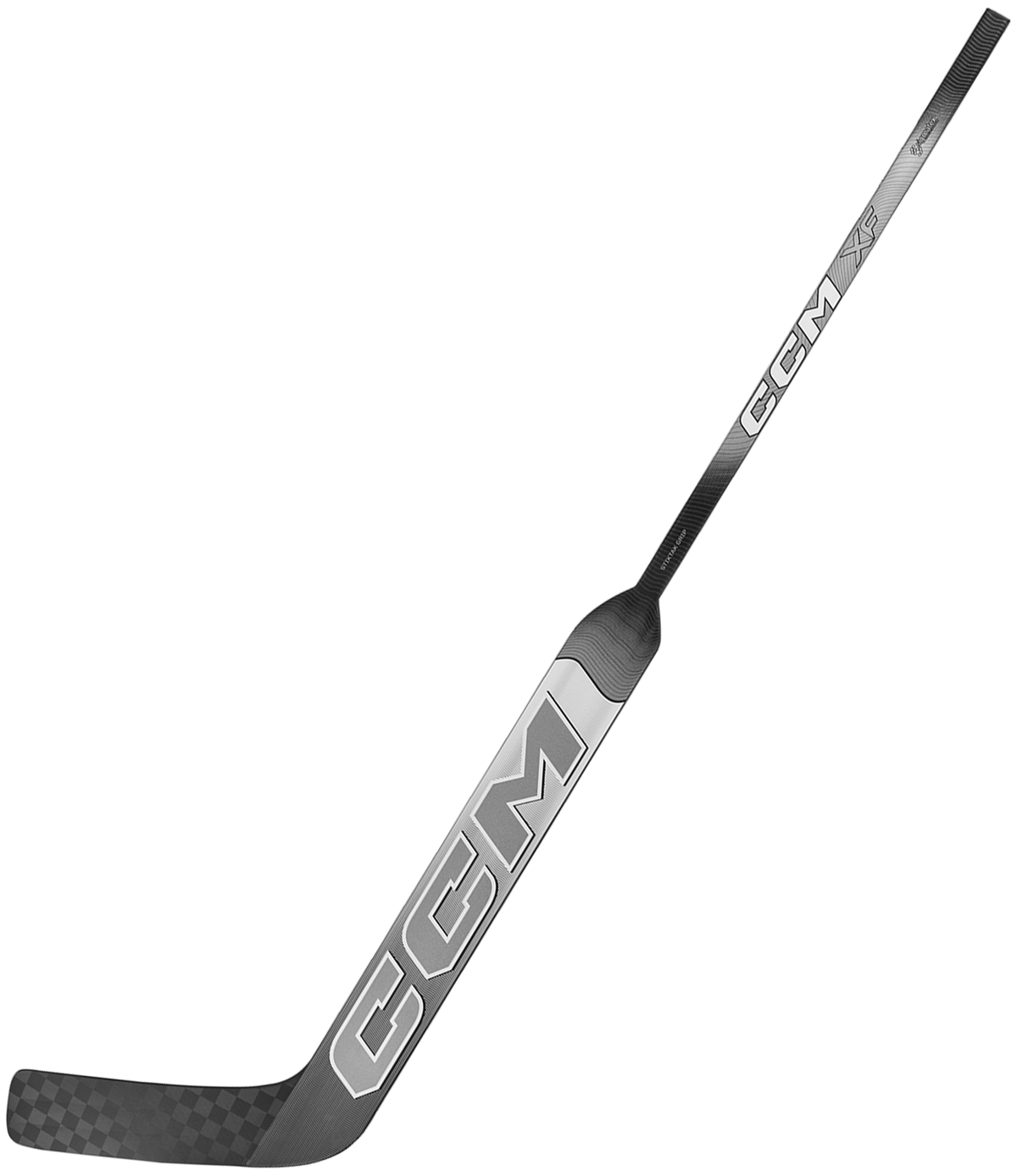 CCM XF Intermediate Goalie Stick (White/Ice Grey)