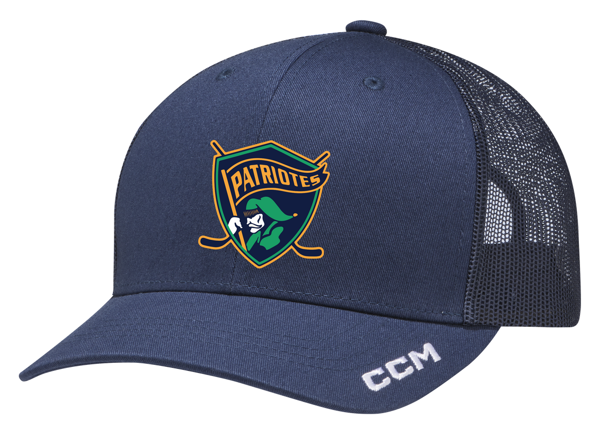 CCM X Patriotes de Beauharnois Casquette Meshback Trucker Team Enfant (2023)