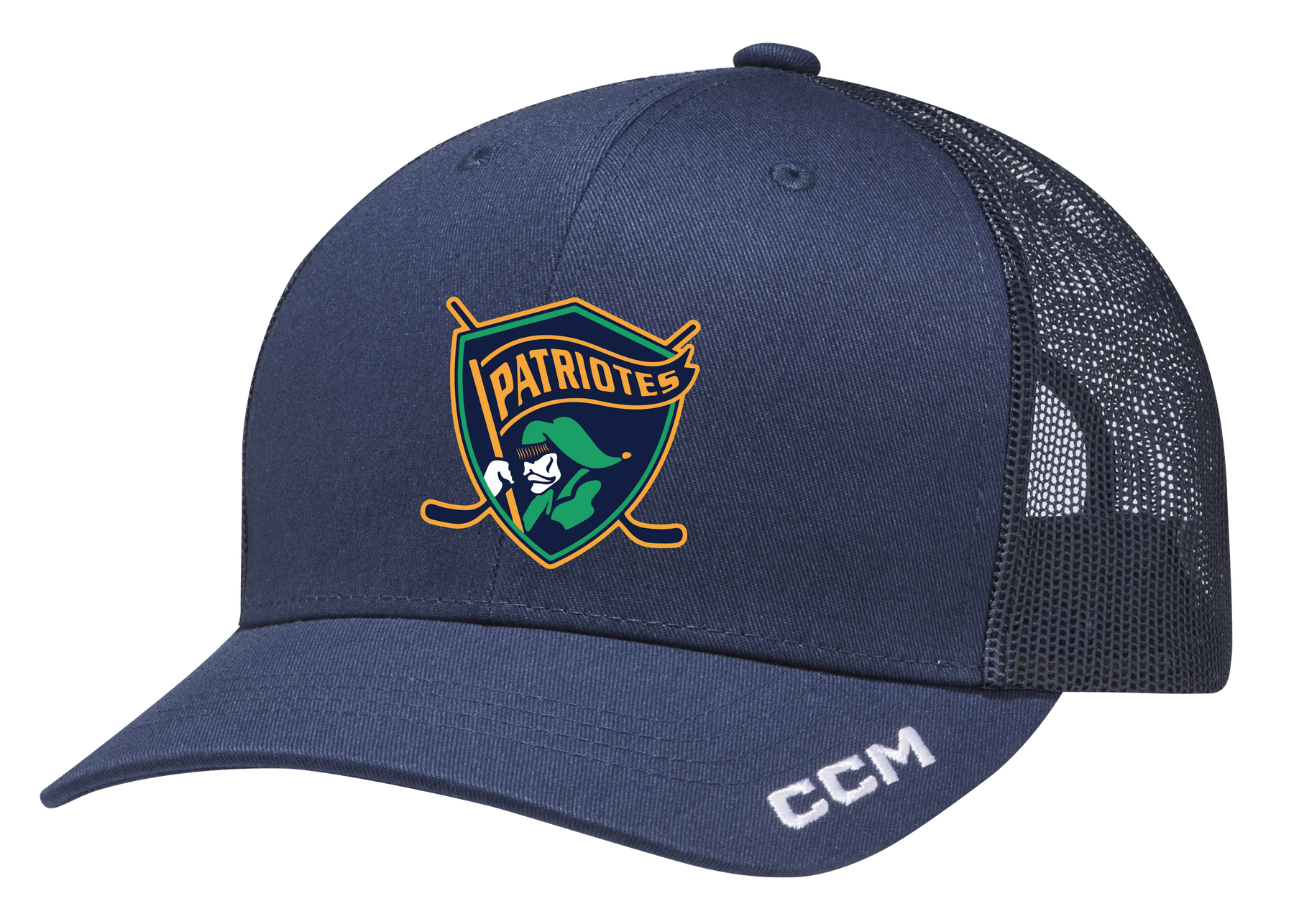 CCM X Patriotes de Beauharnois Team Meshback Trucker Cap Youth (2023)