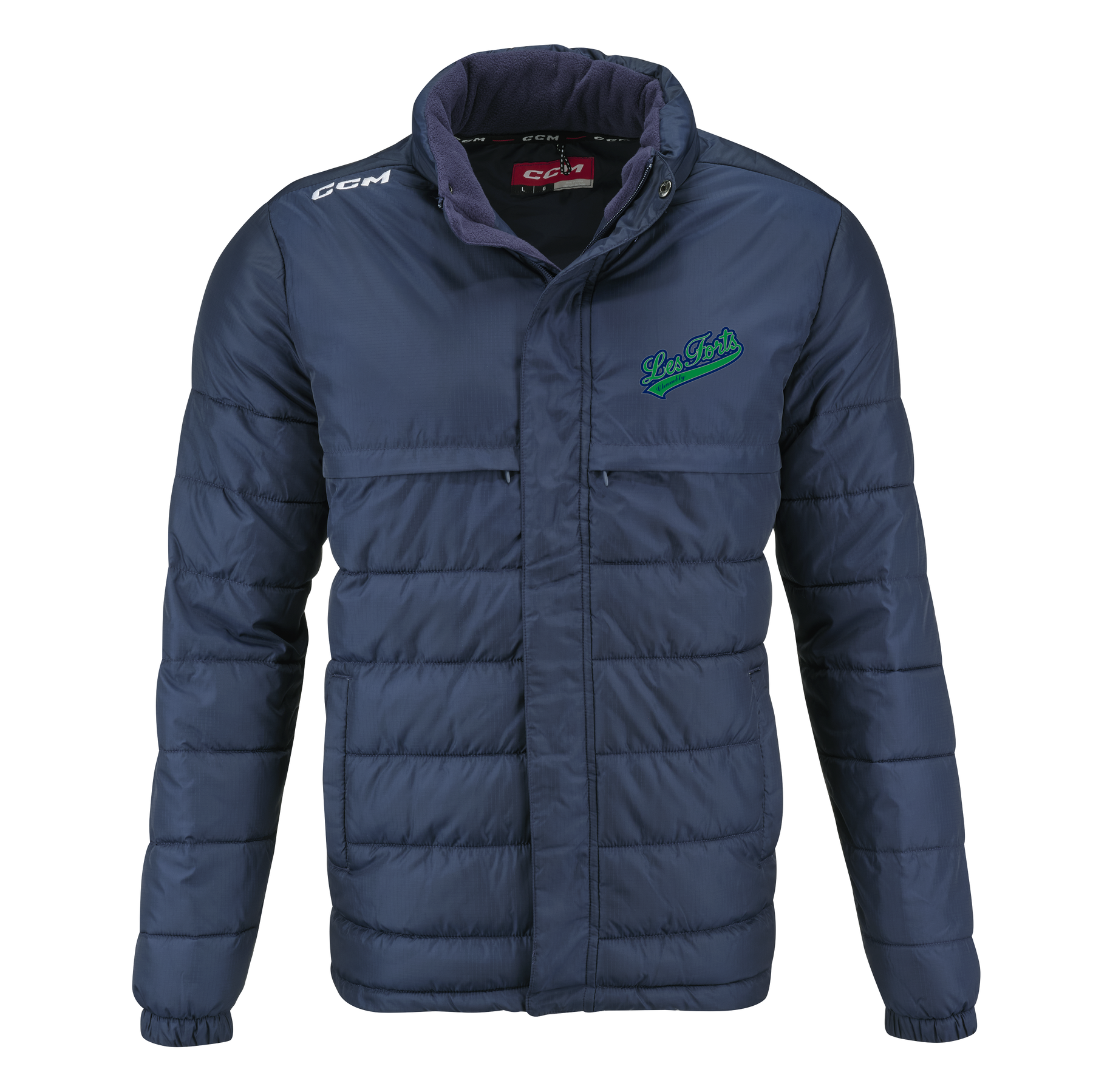 CCM X Forts de Chambly Team Quilted Winter Jacket Youth (2024)