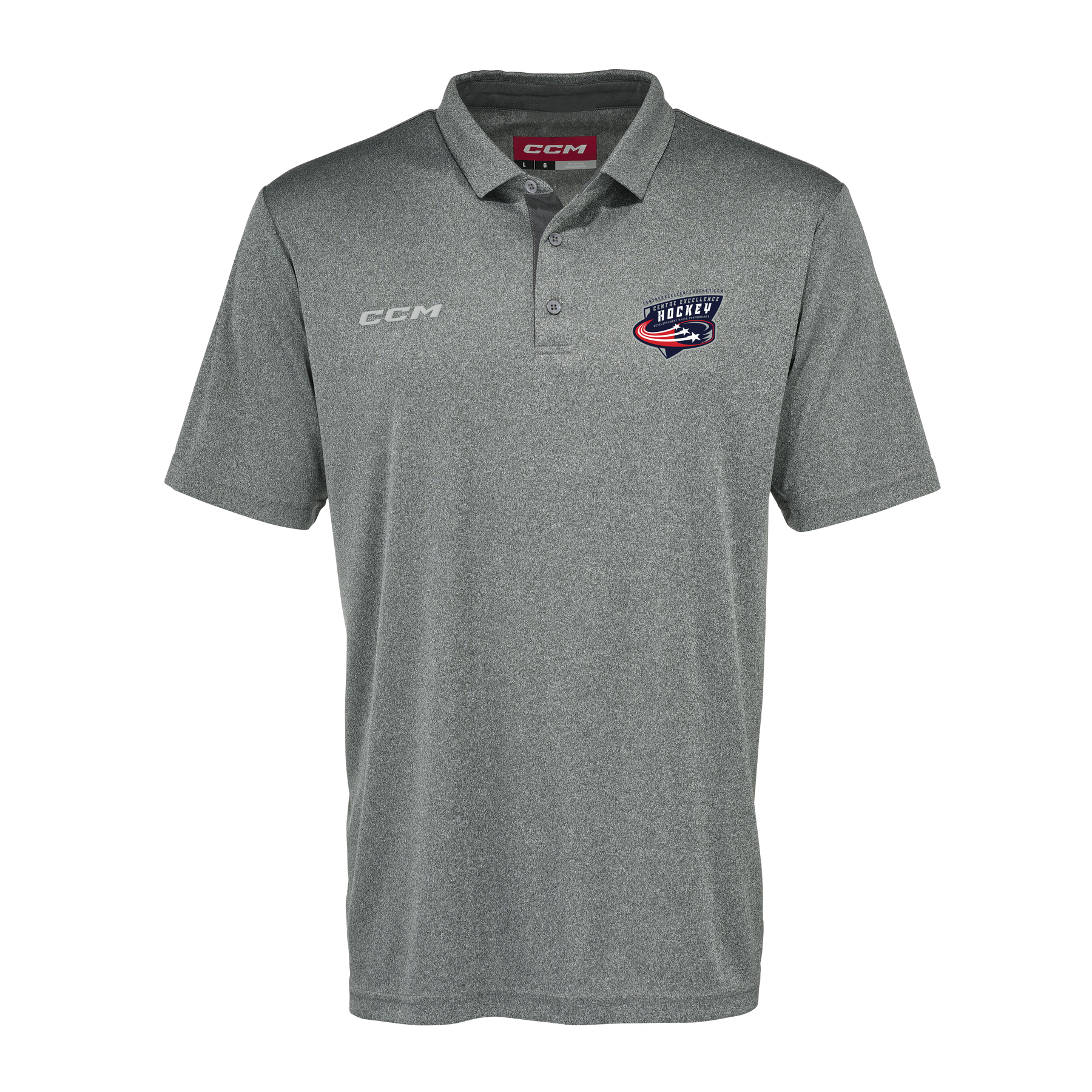 CCM X Centre Excellence Hockey Fitted Polo Adult (2024)