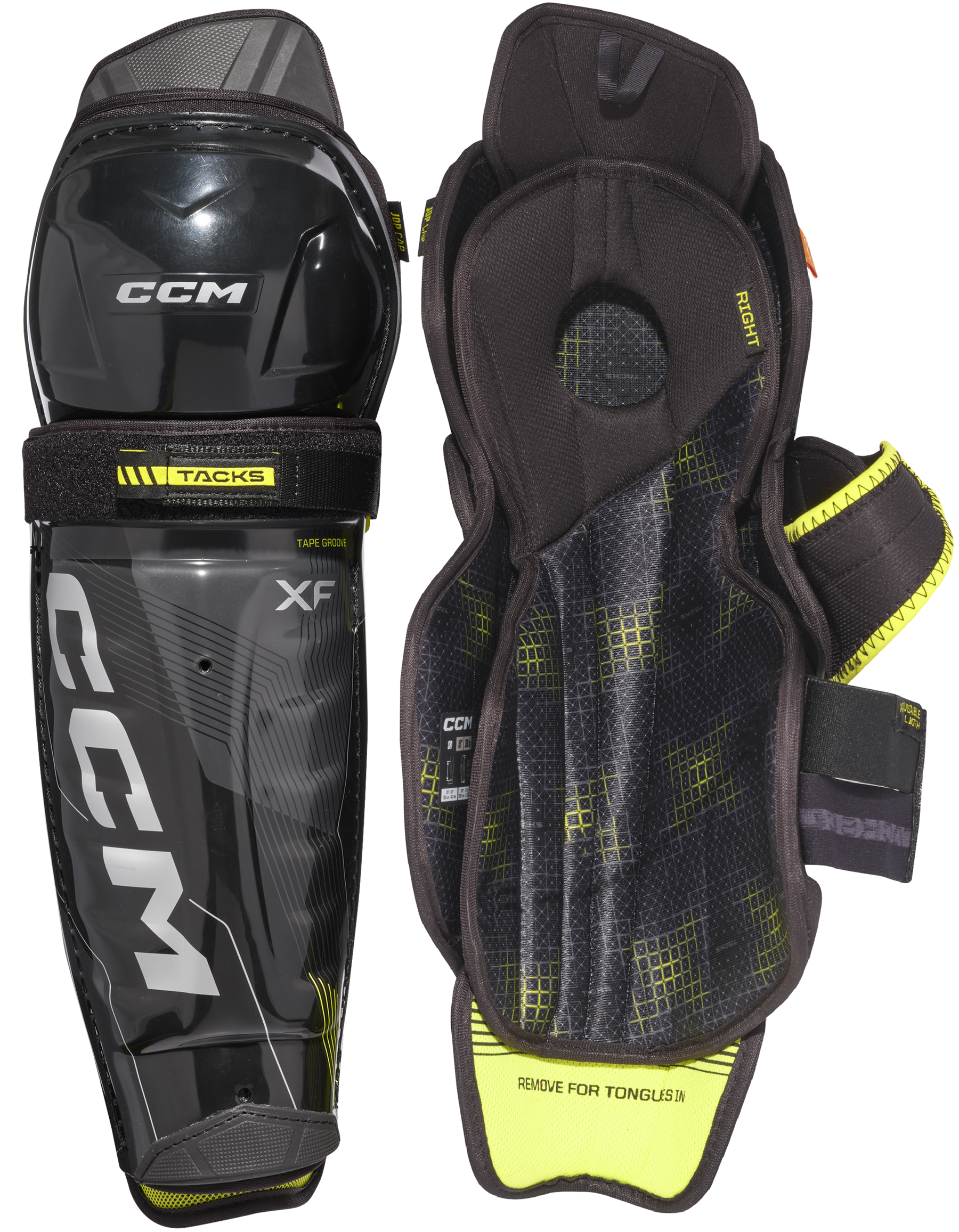 CCM Tacks XF Senior Shin Guards