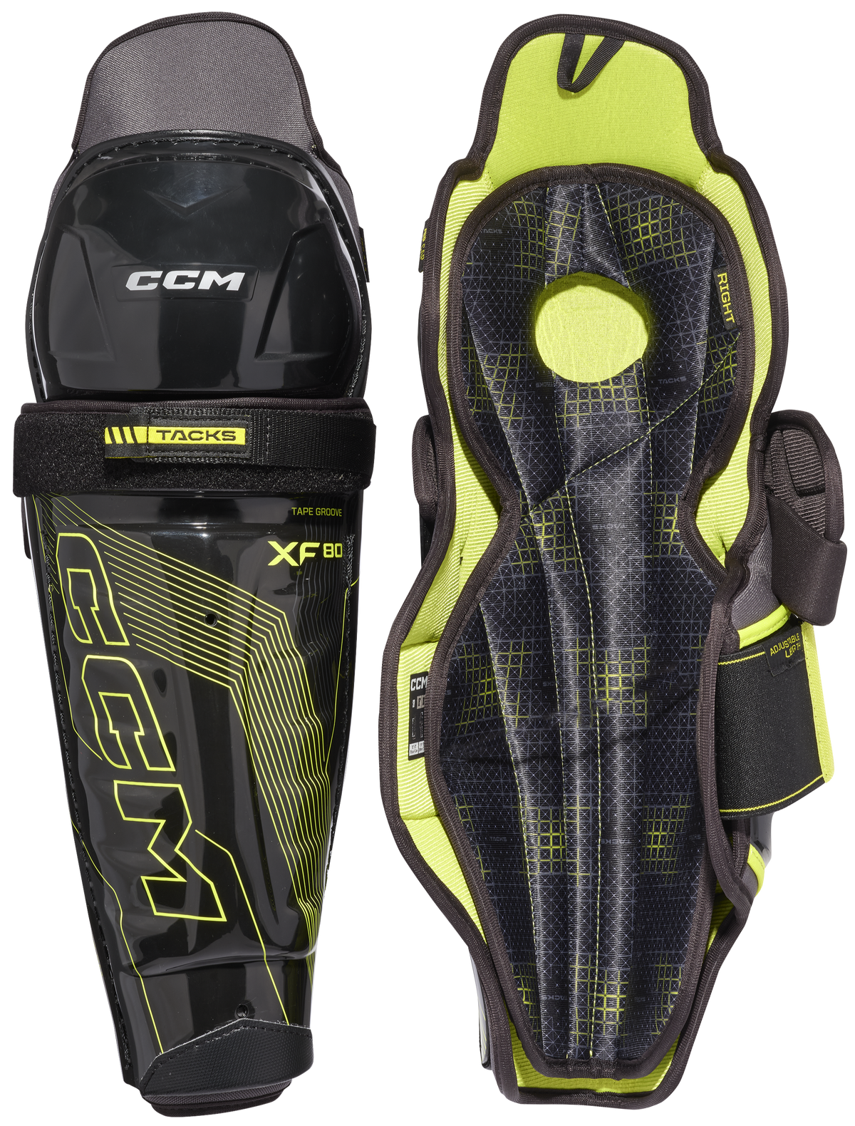 CCM Tacks XF80 Senior Shin Guards