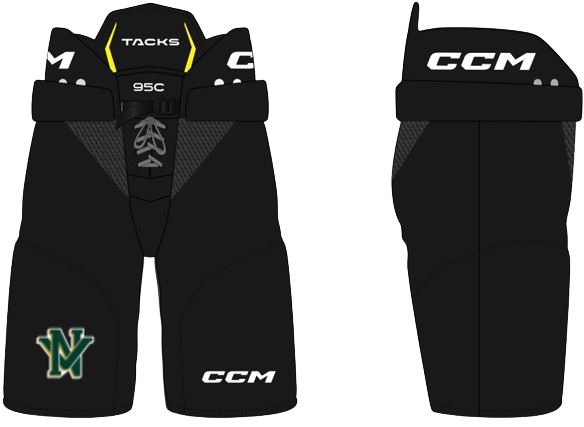 CCM x Vert et Noir HP95 Custom Junior Hockey Pants