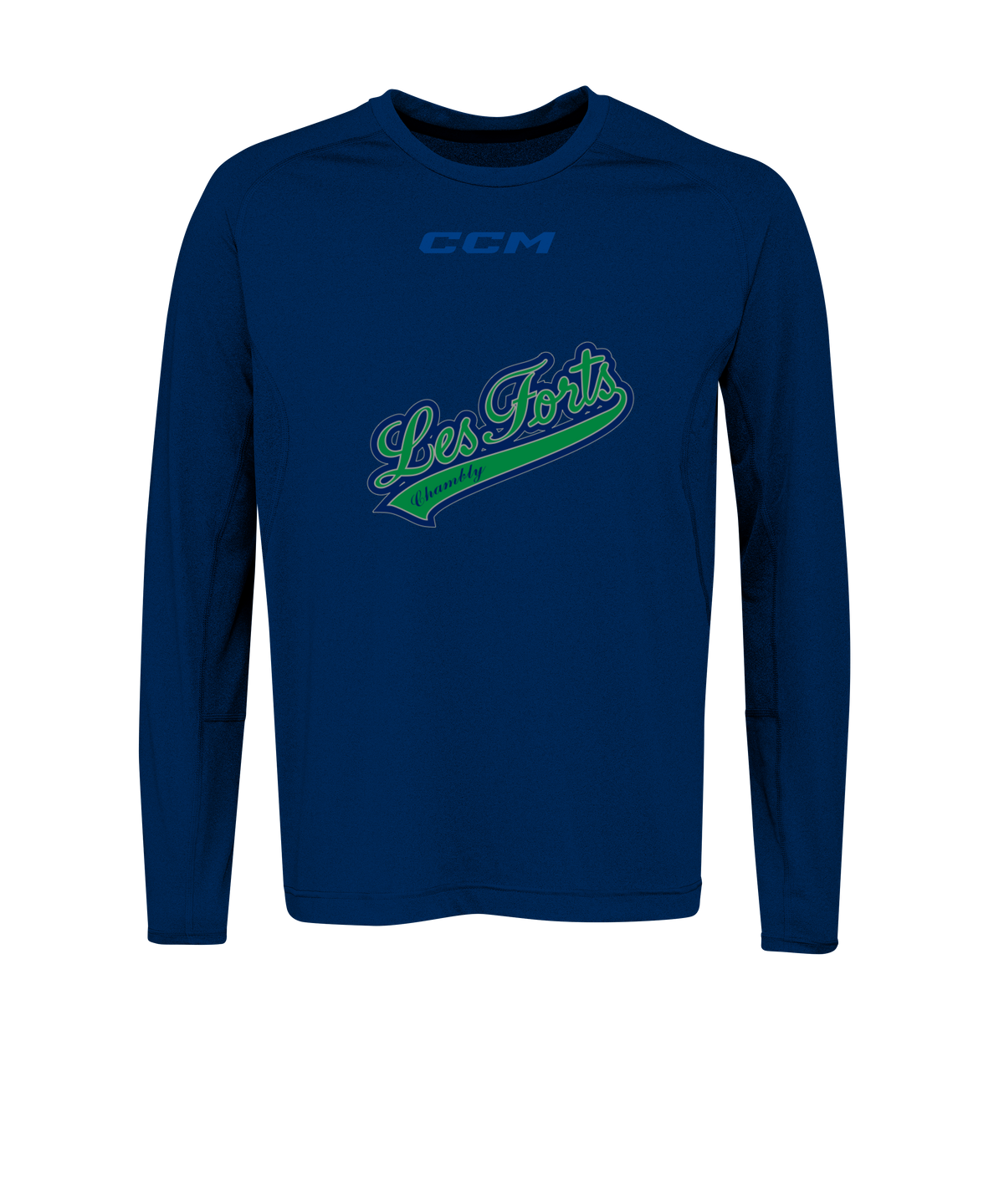 CCM X Forts de Chambly Long Sleeve Premium Training Tee Adult (2024)