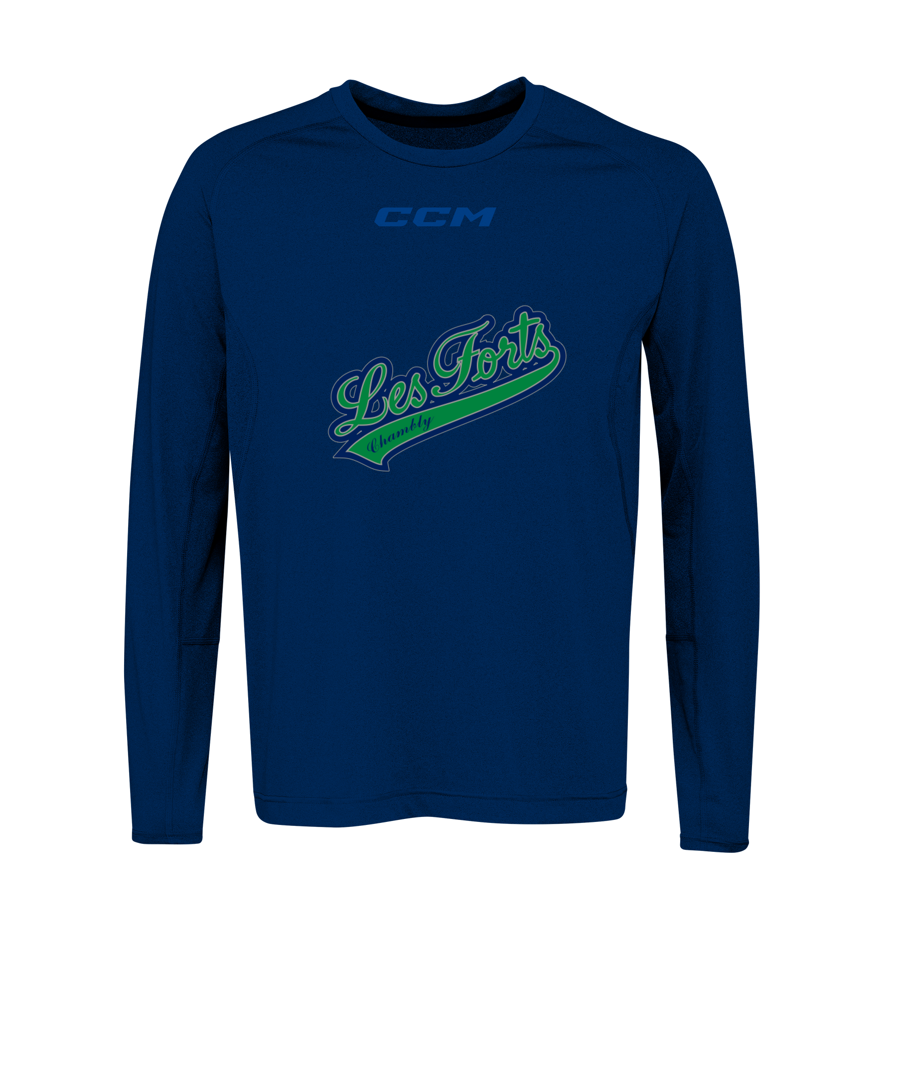 CCM X Forts de Chambly Long Sleeve Premium Training Tee Adult (2024)