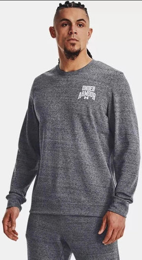 Under Armour Rival Terry Graphic Crew Adult