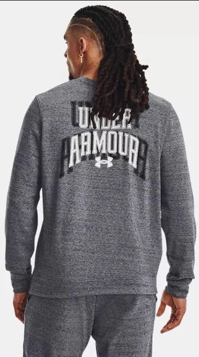 Under Armour Rival Terry Graphic Crew Adult