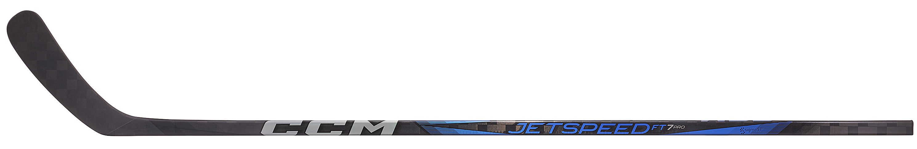 CCM JetSpeed FT7 Pro Junior Hockey Stick (Blue)