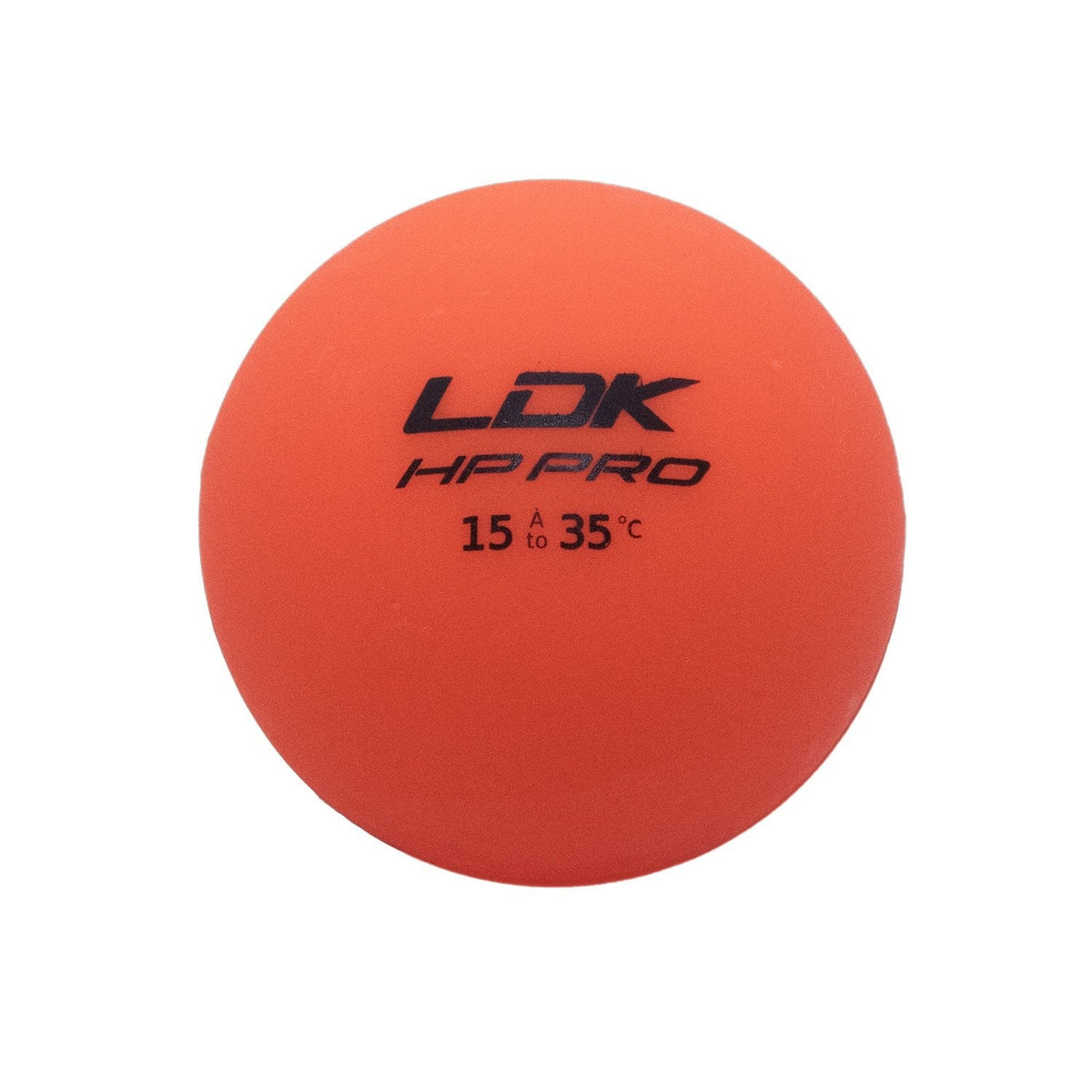 LDK HP-Pro Ball Hockey Ball (Orange) - LDK