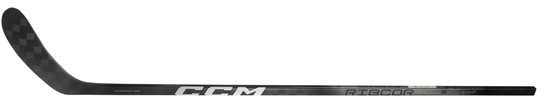 CCM Trigger 8 Pro Chrome Edition Intermediate Hockey Stick