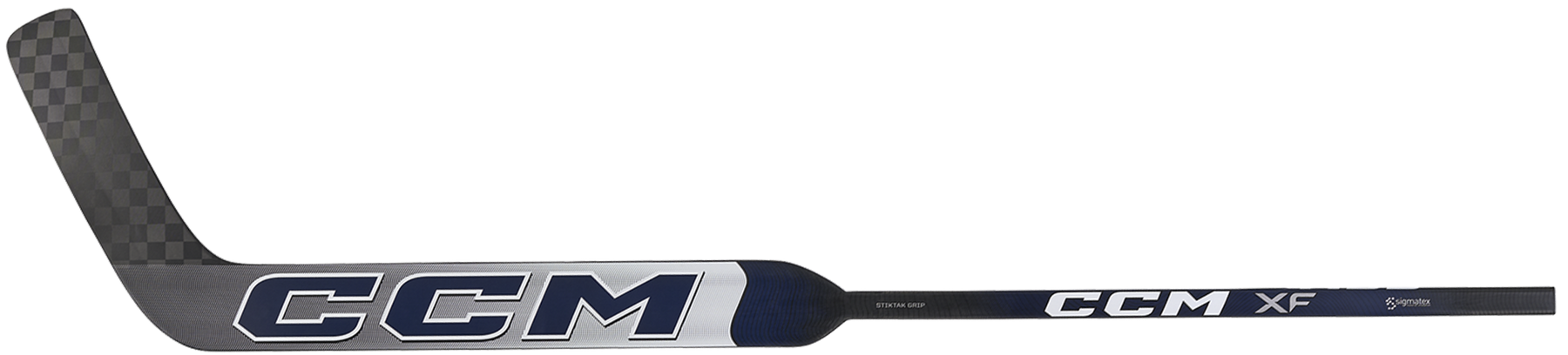 CCM XF Senior Goalie Stick (White/Navy)