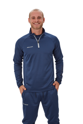 Bauer Vapor Fleece 1/4 Zip Top Senior