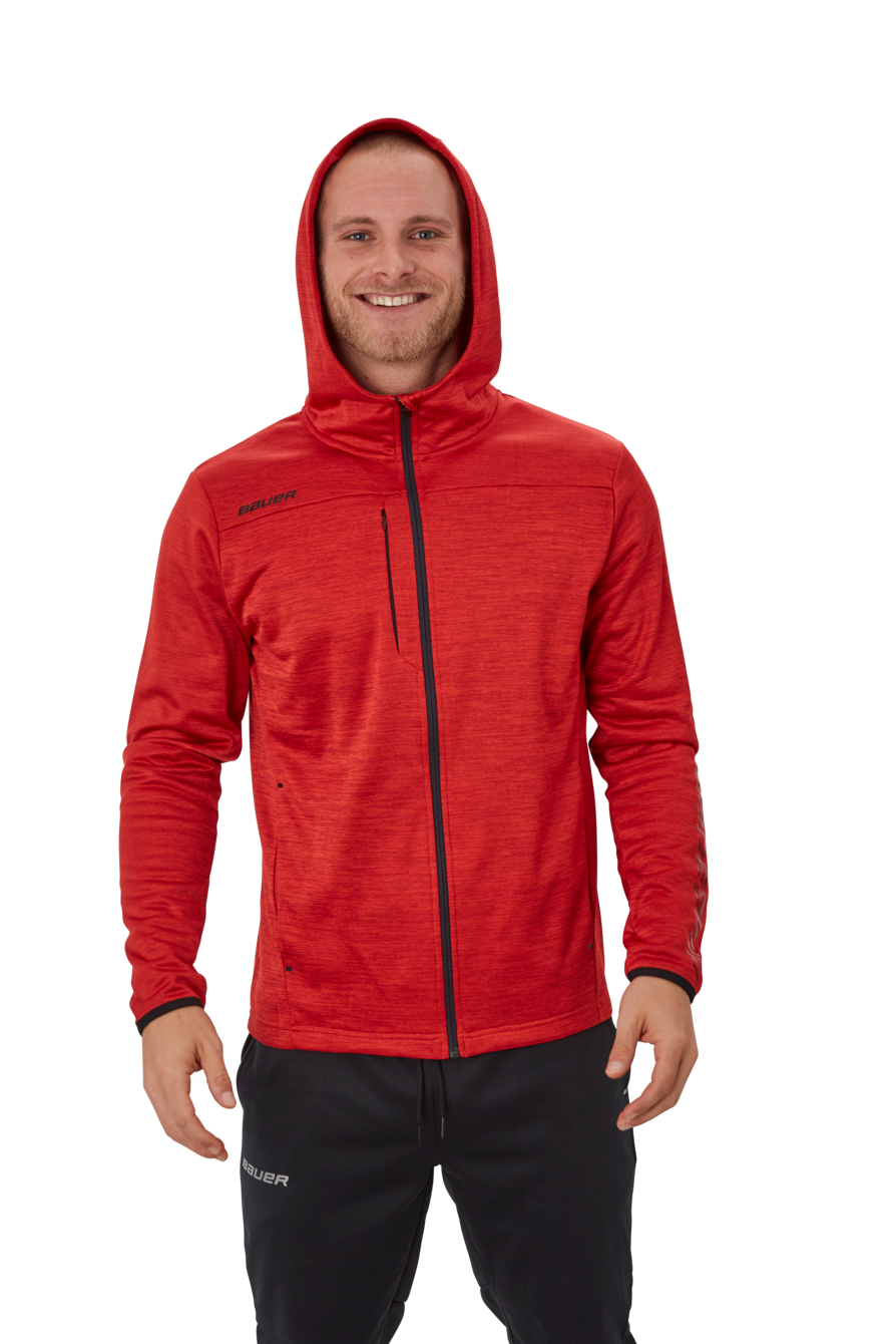 Bauer Vapor Fleece Zip Hoodie Senior