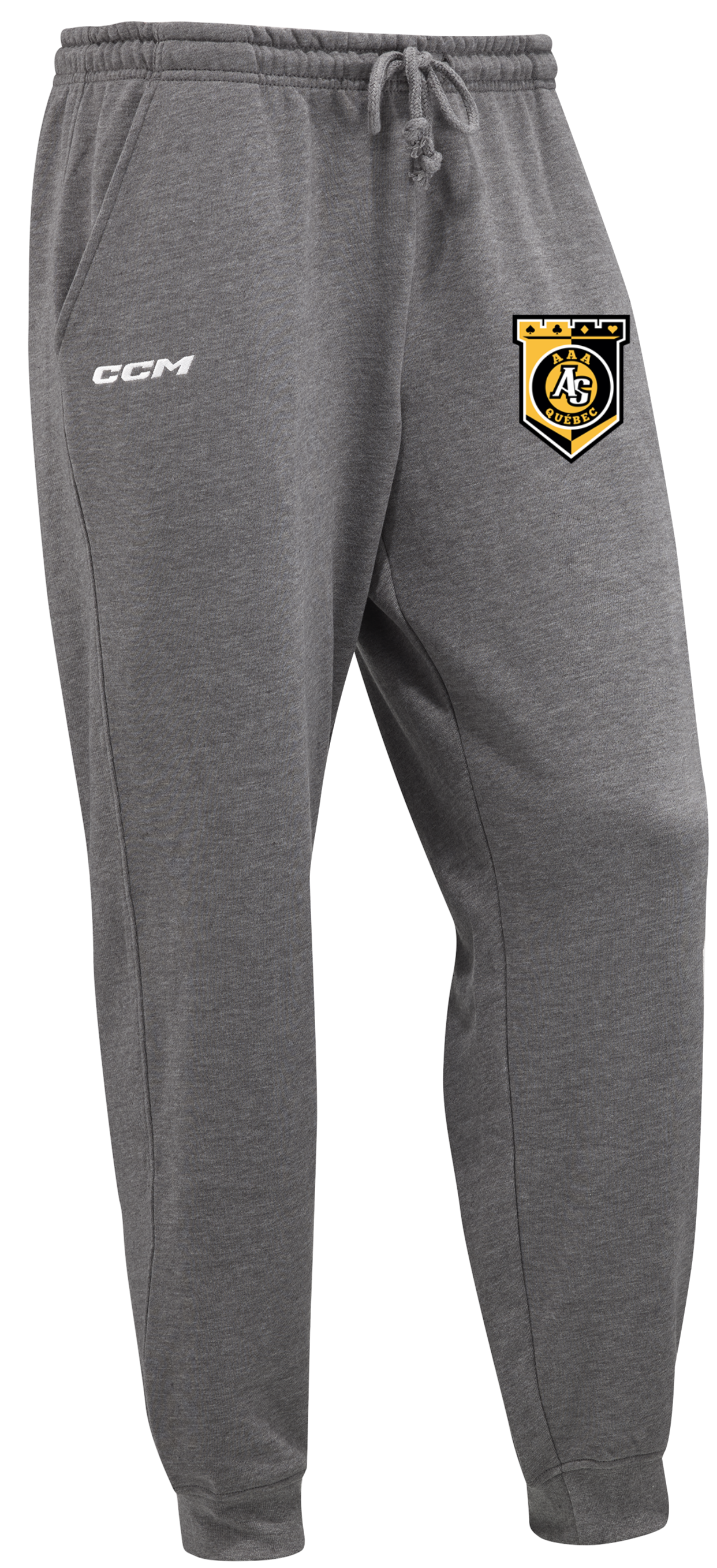 CCM X AS DE QUÉBEC AAA Team Fleece Cuffed Jogger Adult