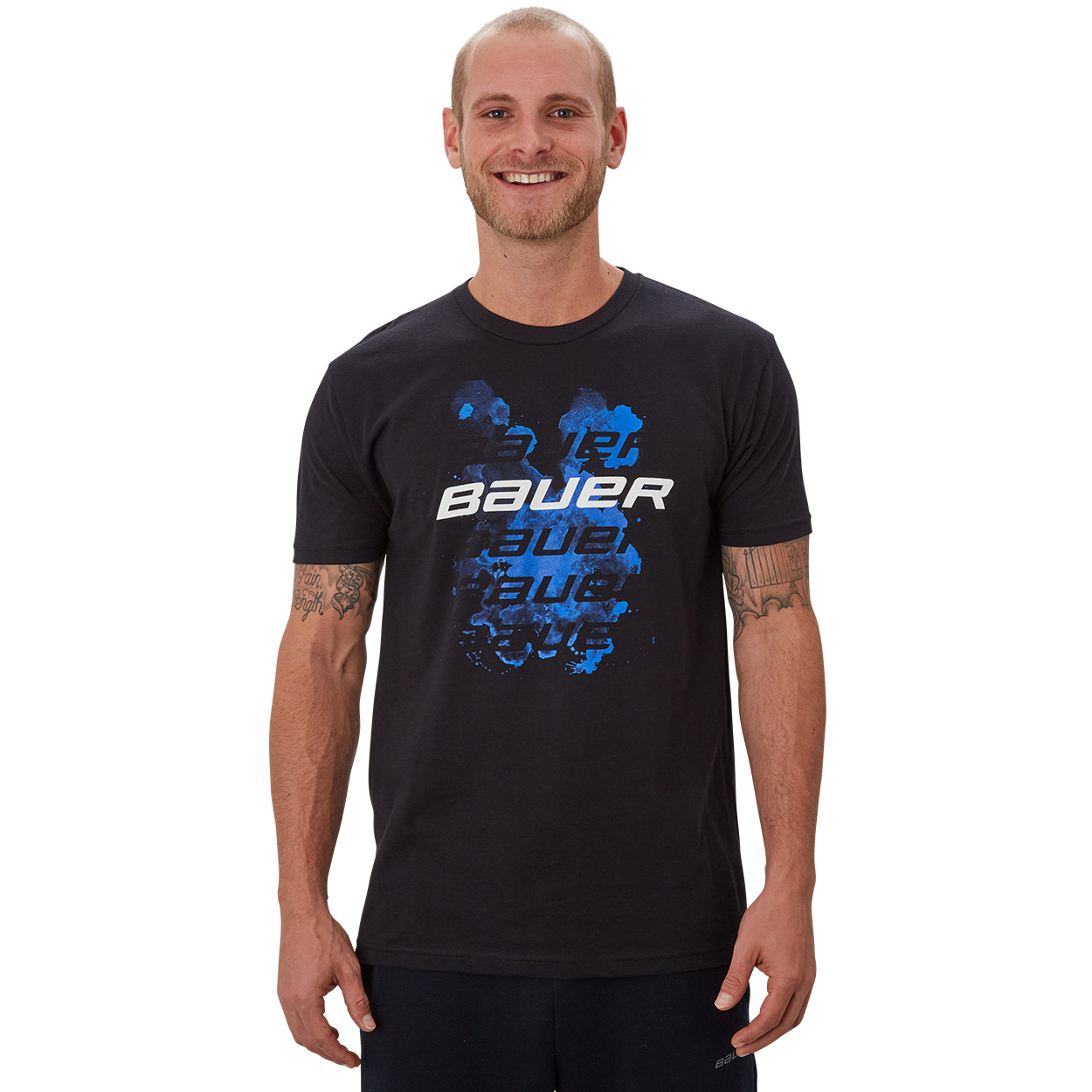 Bauer Smog Short Sleeve Crew Senior