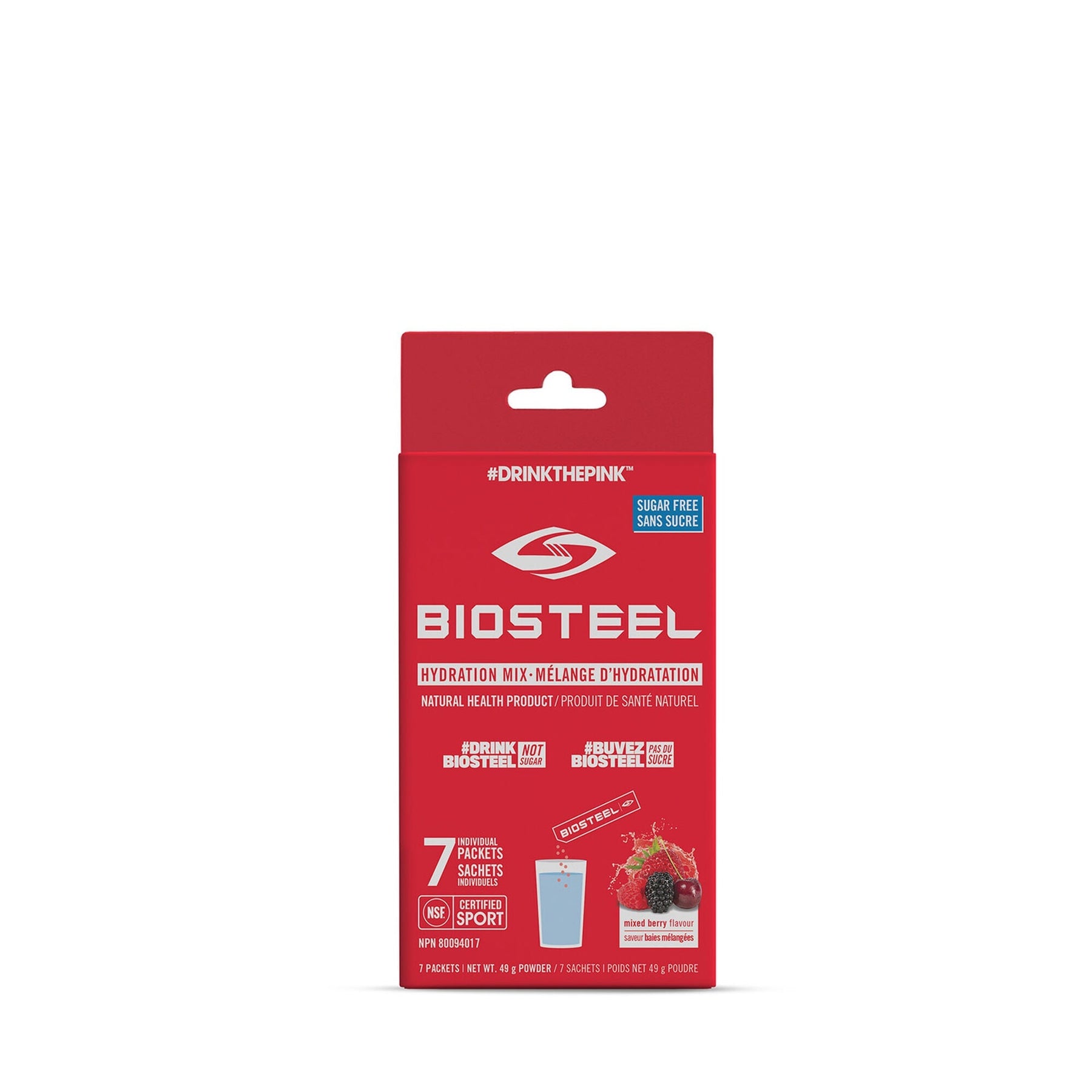 BioSteel Mélange d'Hydratation Sportive Haute-Performance (7 portions)