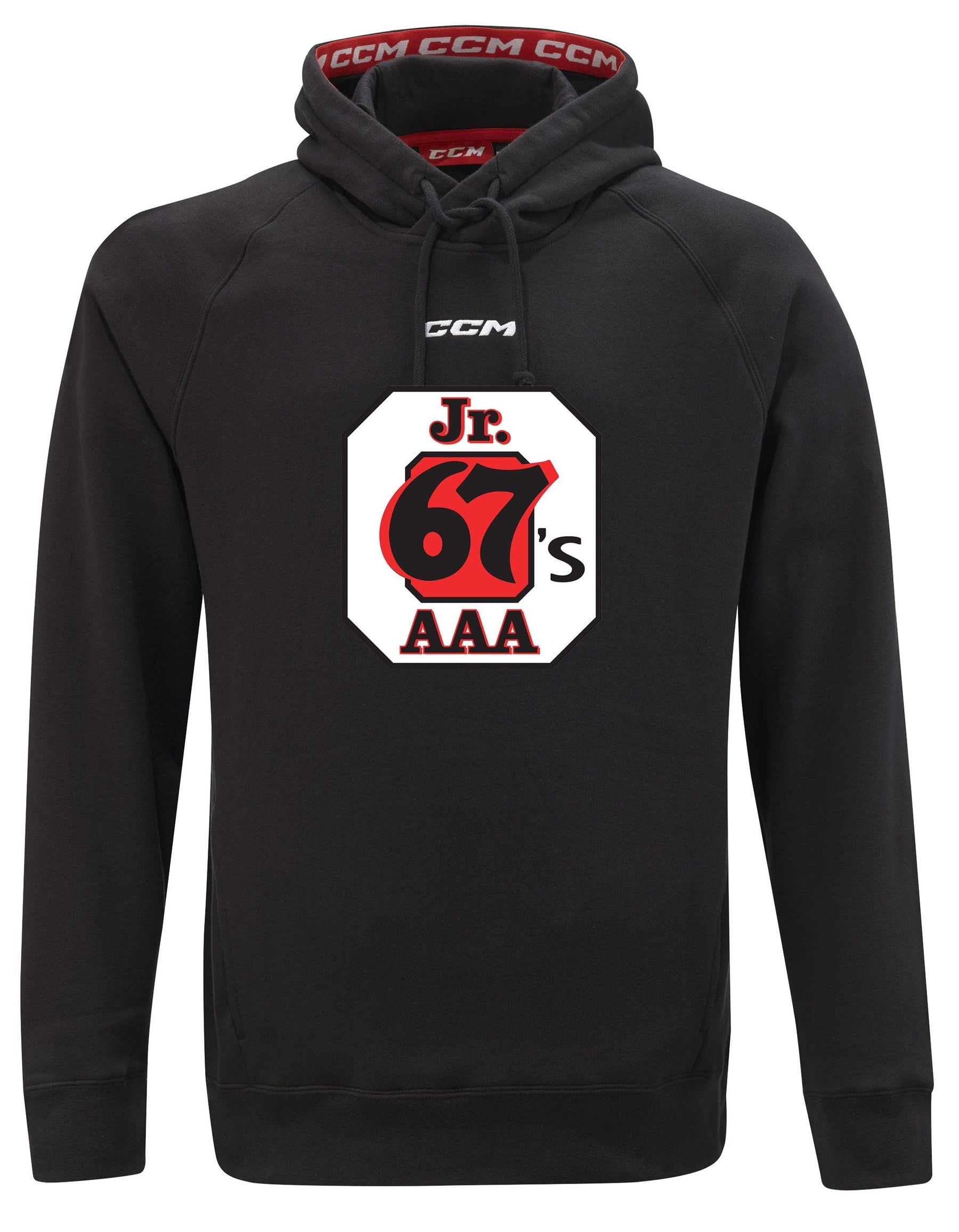 CCM X Ottawa 67's Team Fleece Pullover Hoodie Youth