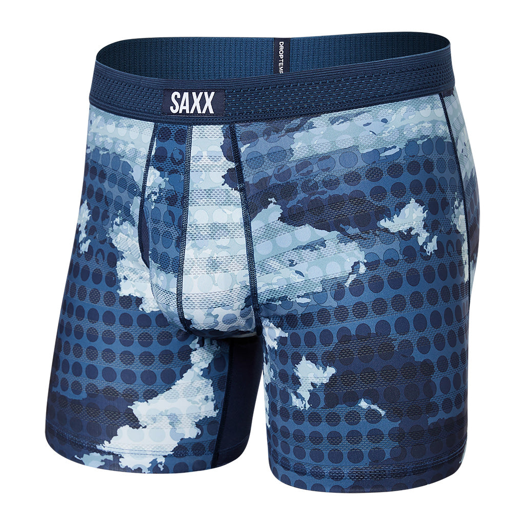 SAXX Droptemp Cooling Mesh Boxer Brief Fly