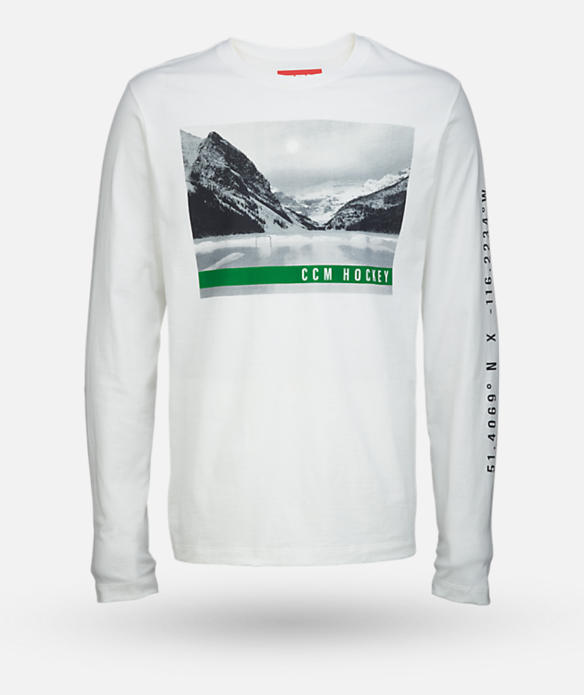 CCM Nostalgia Pond Long Sleeve Tee Adult