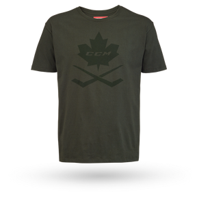 CCM Nostalgia Leaf Short Sleeve Tee Adult