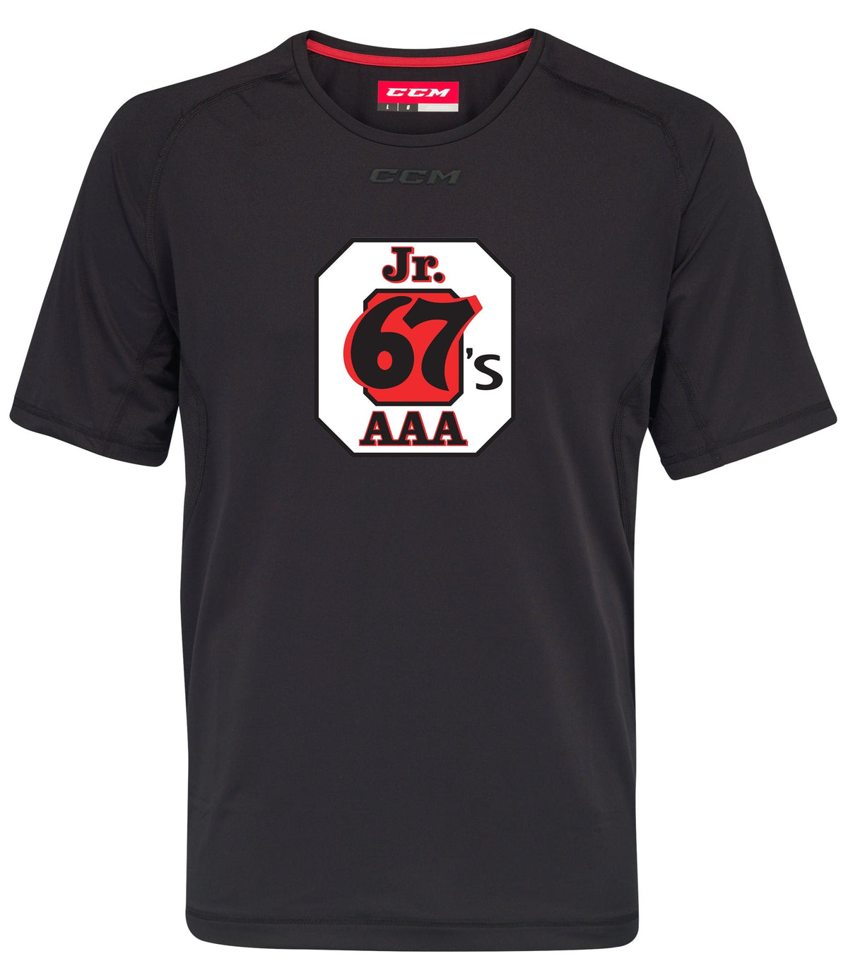 CCM X Ottawa 67's Short Sleeve Premium Training Tee Adult