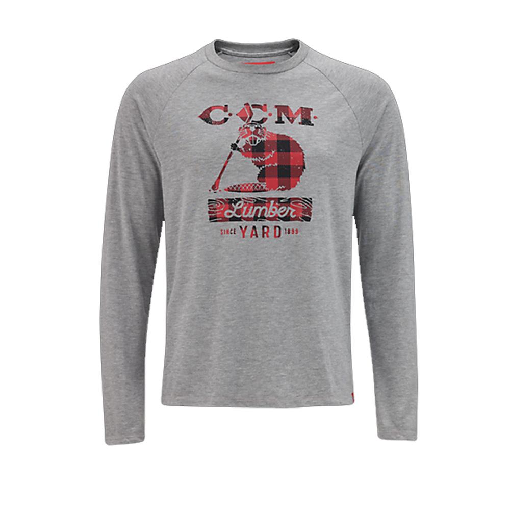 CCM Holiday Lumber Yard Long Sleeve Tee Adult